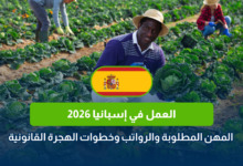 العمل في إسبانيا 2026