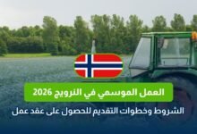 العمل الموسمي في النرويج 2026