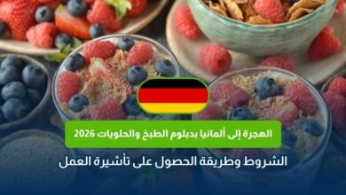 الهجرة إلى ألمانيا بدبلوم الطبخ والحلويات 2026